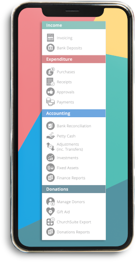 ExpensePlus's Sidebar Menu